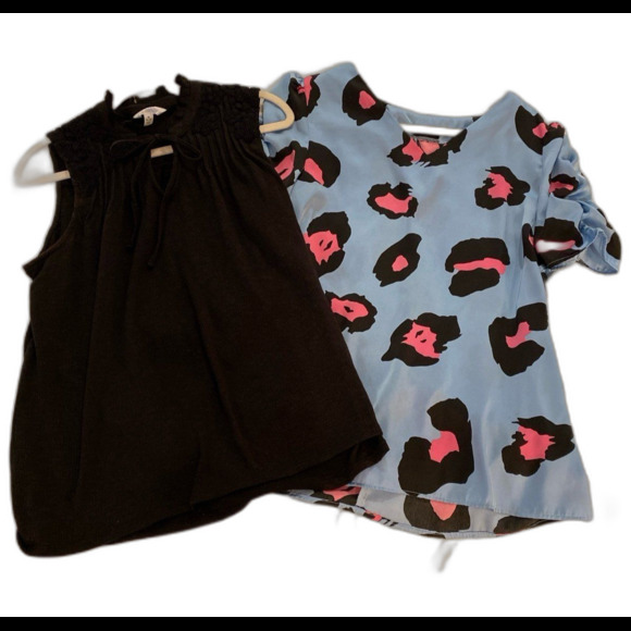 Bundle 2 Womens Tops Time and Tru Sz Medium & Unbrand Sz Large See Measurements - Picture 1 of 12